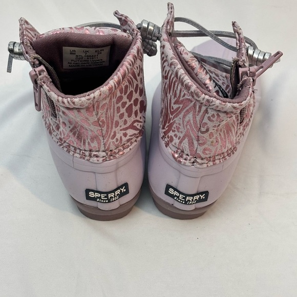 Toddler girl Sperry Saltwater Jr unisex-child Rain Boot - Picture 2 of 6